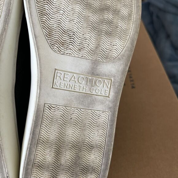 Kenneth Cole Reaction Womens Slip On Tennis Sneaker Size 8 Medium Black Flats - Picture 14 of 15